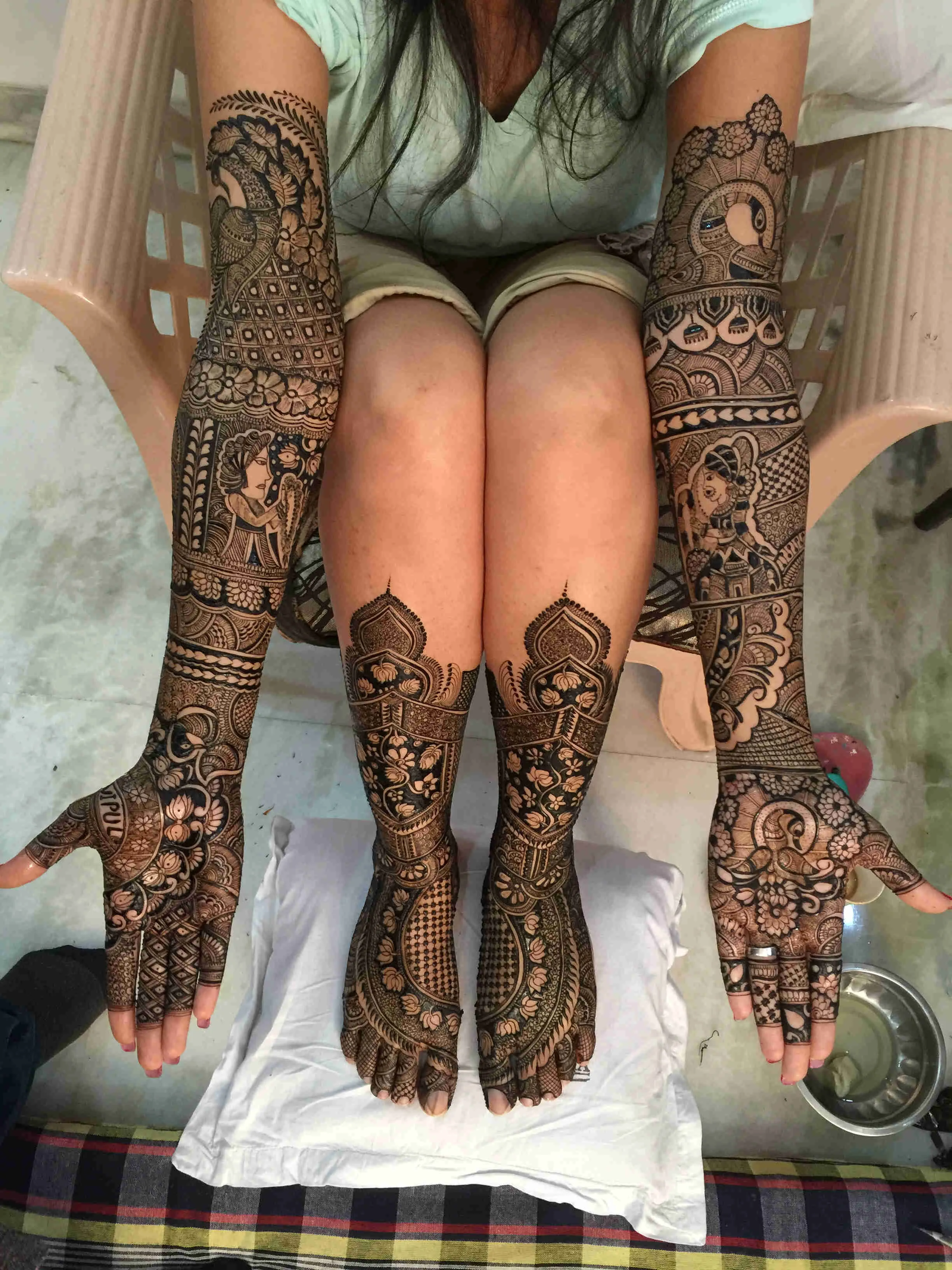 Bridal-Mehandi Design